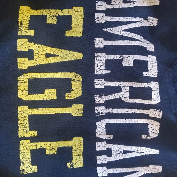 COPY - American Eagle Navy Hoodie - Picture 3 of 5
